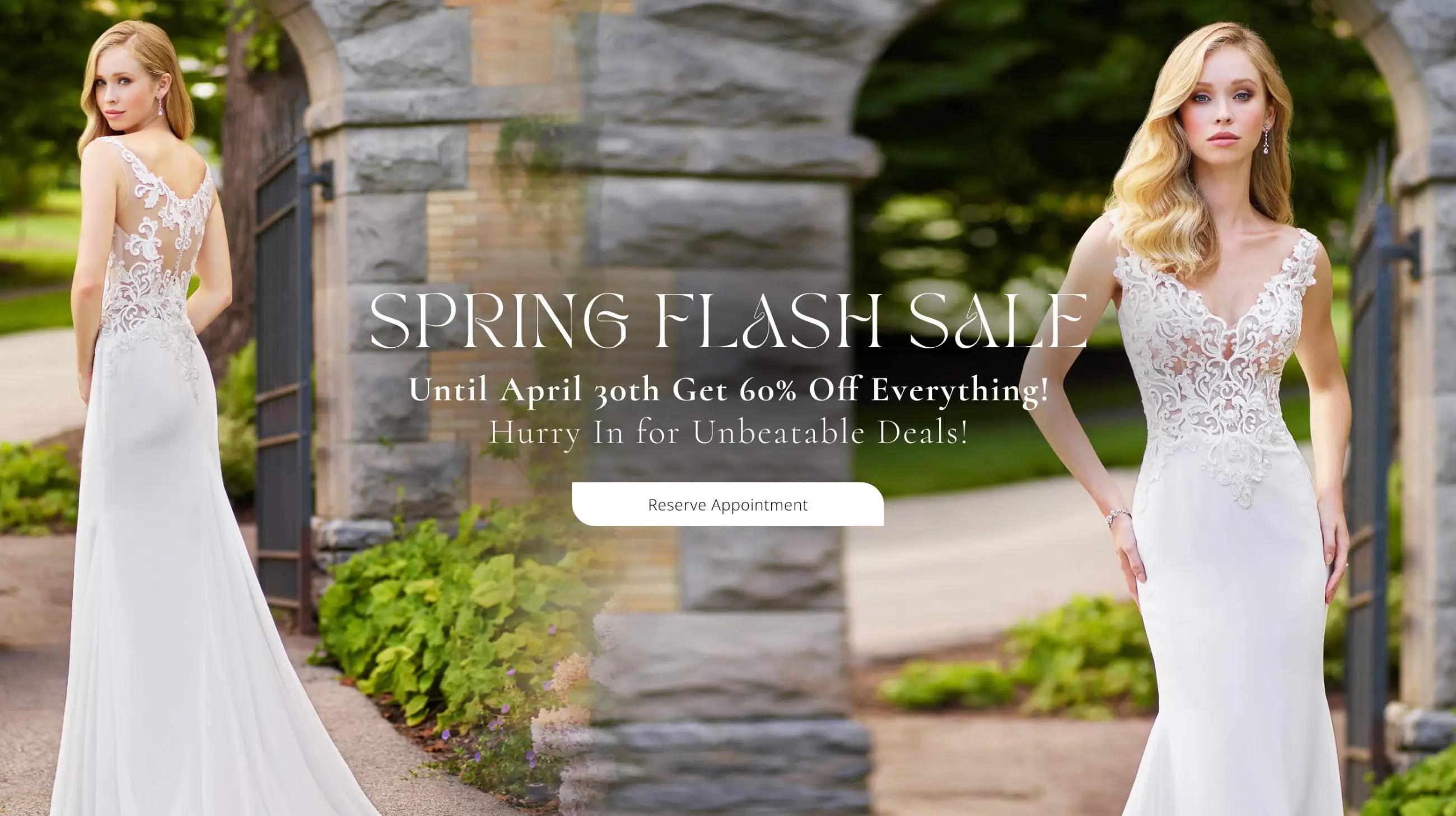 Spring Flash Sale Desktop Banner