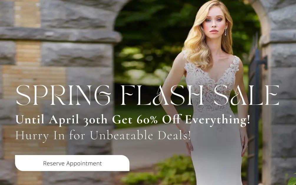 Spring Flash Sale Desktop Banner